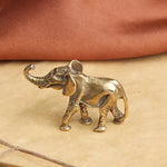 décoration intérieure éléphants bronze doré figurines animaux décoratives asiatiques table salon
