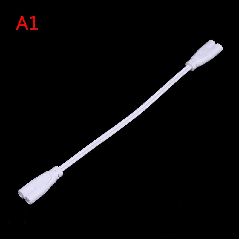 câble électrique blanc moderne 24v t4 t5 t8 led 100cm 50cm 20cm connecteurs eyelets