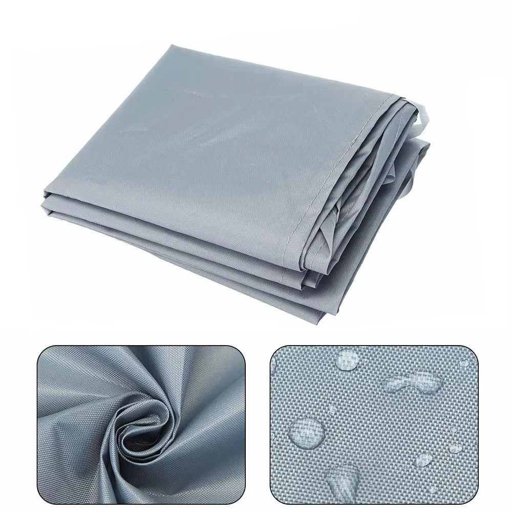 housse protection auvent terrasse gris imperméable résistant intempéries extérieur jardin
