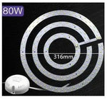 anneau lumineux led blanc moderne 11cm 15.5cm 20cm 24.5cm 32.4cm 36cm