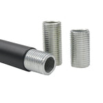 vis filetées argentées industrielle accessoires éclairage support lampe fixations métalliques