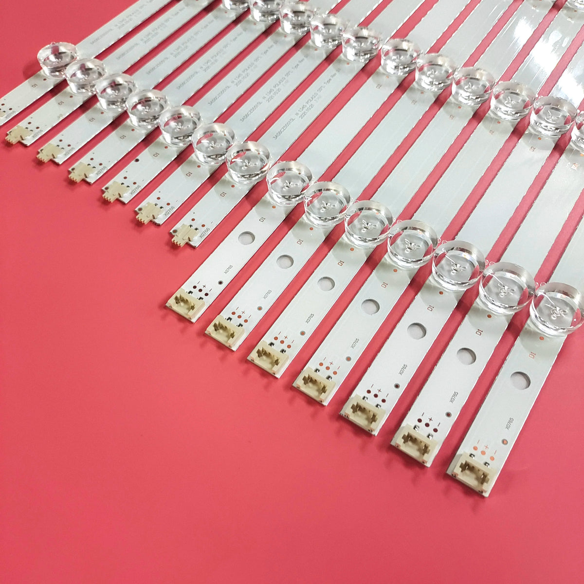 bandes rétroéclairage led blanc moderne éclairage téléviseur aluminium connecteurs fixations lumière spécialisée