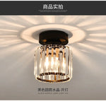 lampe moderne cristal noir doré transparent élégante décoration intérieure chambre restaurant