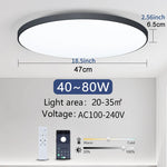 plafonnier led moderne blanc éclairage cuisine télécommande app interrupteur mural flux lumineux élevé