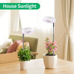 lampe led plante réglable hauteur blanc moderne piquet câble usb contrôle multi fonction 8h