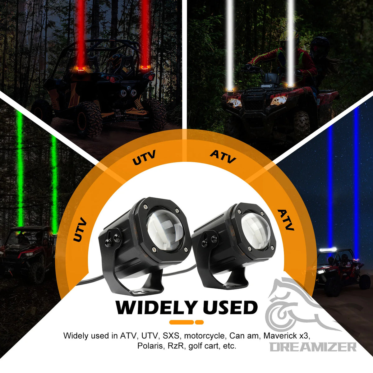 projecteurs led noir modernes contrôle distant interrupteur rotatif fixations lumiere rgbw 12v 24v