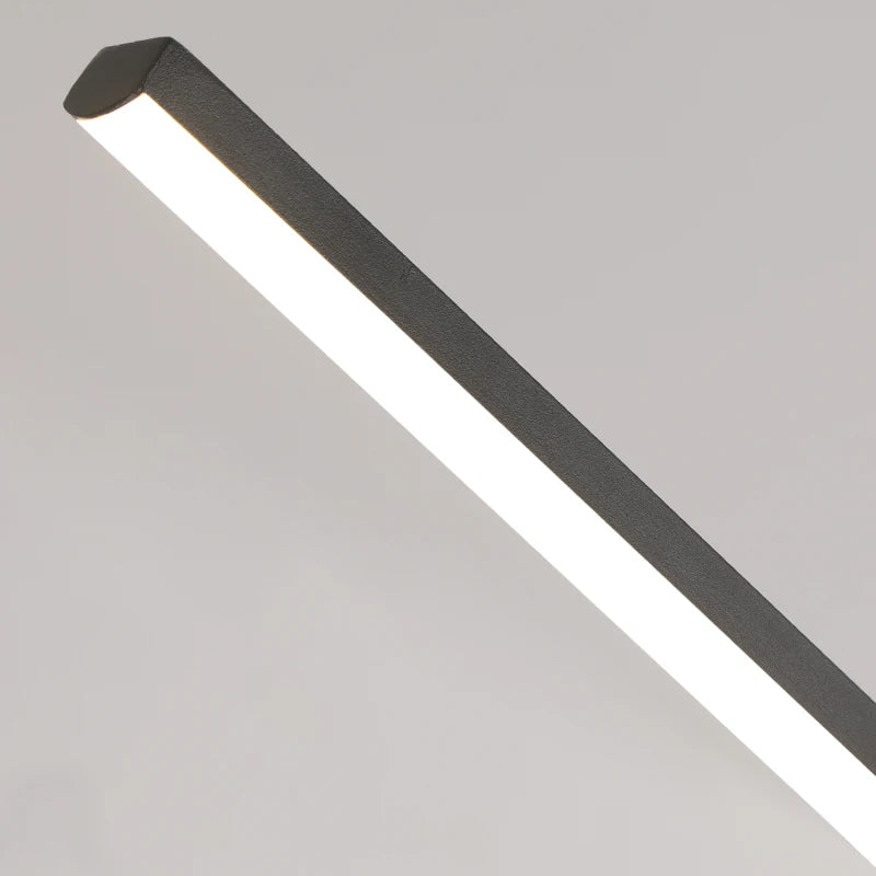 lampe suspendue moderne minimaliste noir câbles blanc salon chambre étude hall