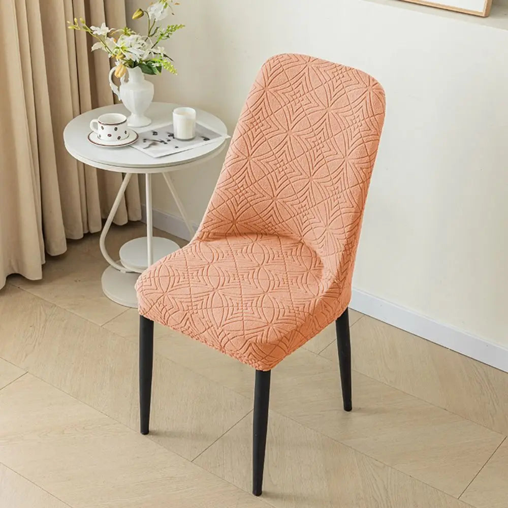housses chaise modernes motif géométrique anti poussière polyester coton ruban adhésif