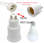 adaptateur gu10 e26 e27 blanc doré moderne 220v 3a lisse 595mm haute