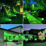 projecteur solaire extérieur ip65 étanche led moderne noir vert adjustable brightness