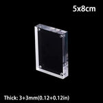 cadre photo moderne transparent 10x15cm 15x21cm 5x8cm 6x9cm 7x10cm 7x12cm 9x13cm