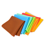Set de table en silicone orange pour salle à manger