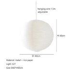 suspension lumineuse moderne blanc rayures horizontales opacité câble suspendu salon chambre principal