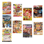 décoration murale carte publicitaire dessin animé plats japonais textes japonais illustrations personnes moderne