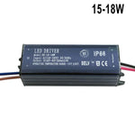 transformateur led bleu noir industriel ip65 étanche connecteurs électriques 3w 50w alimentation projecteur