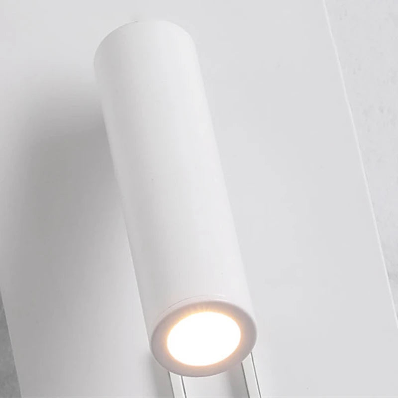 lampe murale moderne led blanc noir étude chambre coucher entrée salle manger cuisine