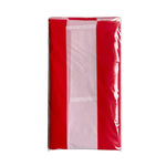 nappe table jetable rouge blanche rayées noël festive mariage banquet extérieure imperméable