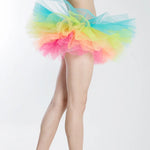 jupe tutu tulle multicolore femme mini classique printemps été opaqueSexyClubFemme
