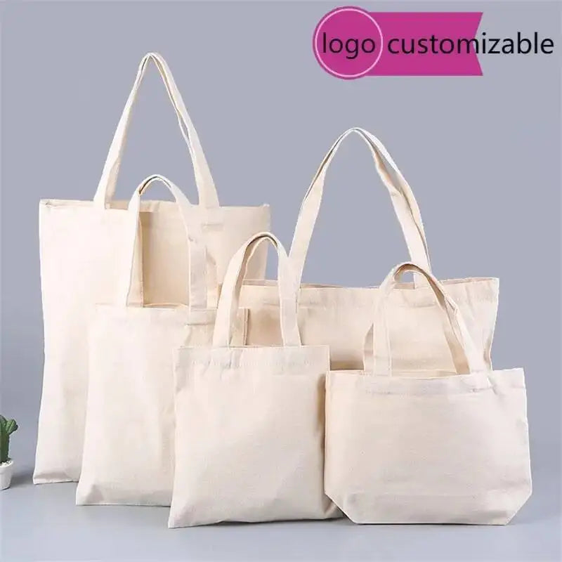 sac main toile coton beige simple sans fermeture éclair normcore minimaliste
