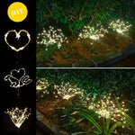 décoration solaire étoile dorée moderne 95cm 24cm 35cm 150led 200led 90led 300led 420led