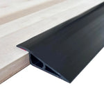 seuil porte imitation bois auto adhésif noir marron clair moderne guide taille
