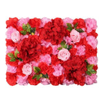 panneaux decoratifs fleurs artificielles rose violet blanc modernes intérieur mariage anniversaire diplomes