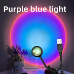 lampe led veilleuse ambiance atmosphérique usb transparente moderne noir fixée tringle flexible