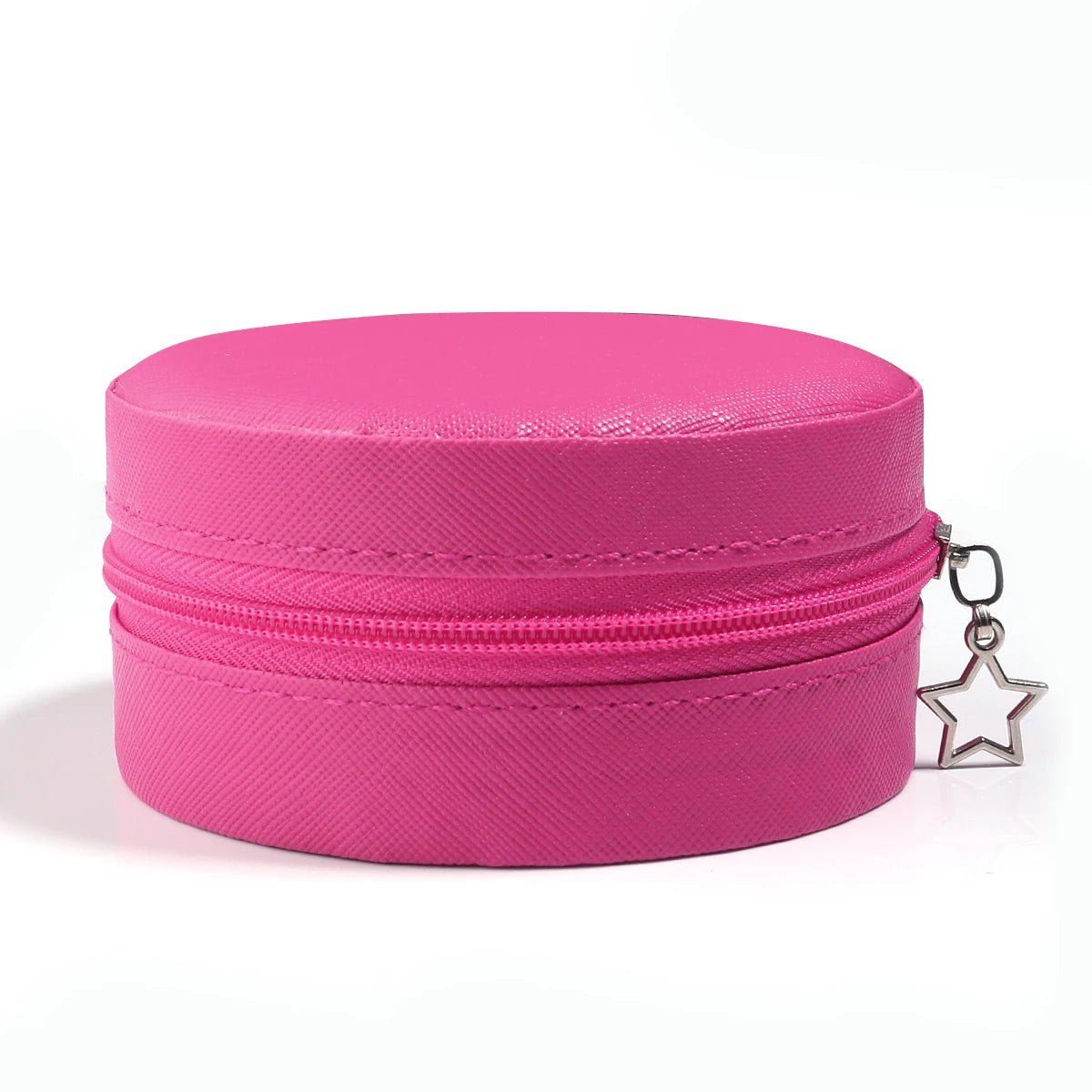 boîtes bijoux cuir léopard rose moderne compartiments bagues colliers oreilles pratique fermeture glissière