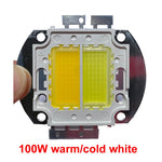 module led 100w 200w blanc jaune noir grille perforations éclairage scène dj moderne technologique