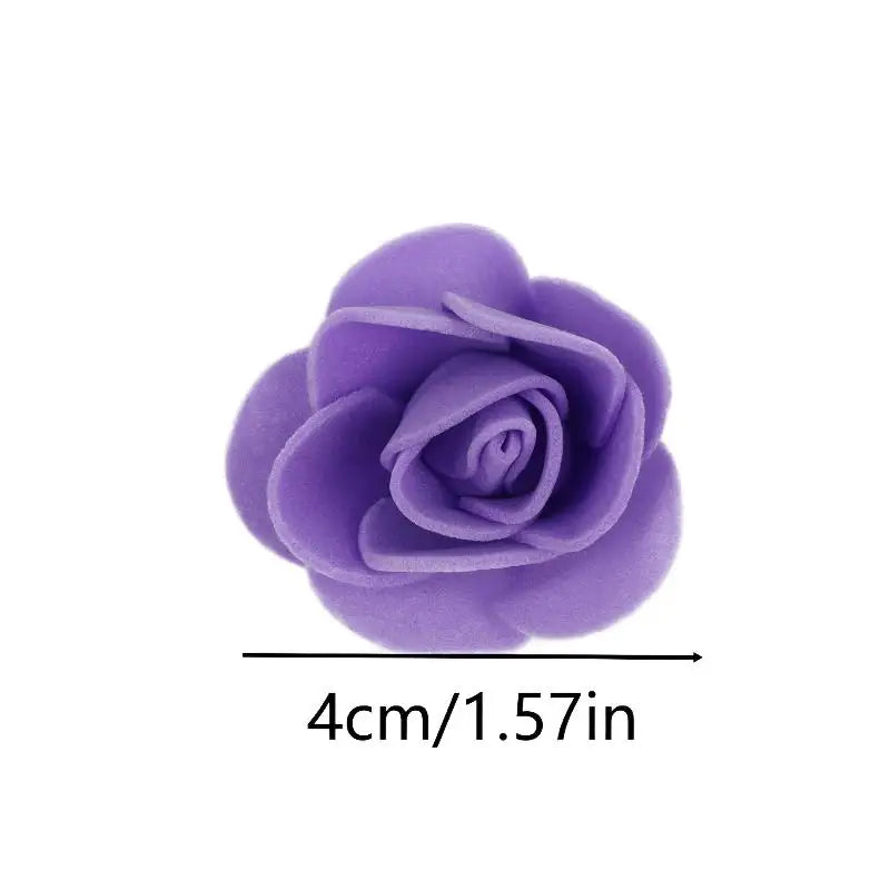 décoration intérieure artificielle roses multicolores maison événements DIY