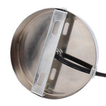socle e27 argenté câble 1m8 interrupteur moderne lampe vis certification