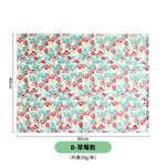 serviettes table coton fleurs modernes vert rose bleu blanc cuisine maison restaurant