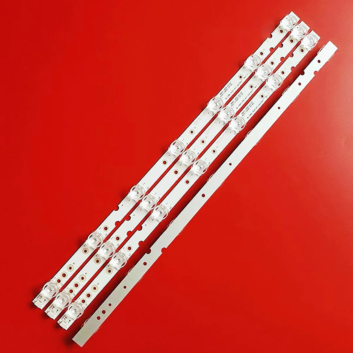 ruban led blanc moderne 13cm éclairage industriel 50v led aluminium transparent