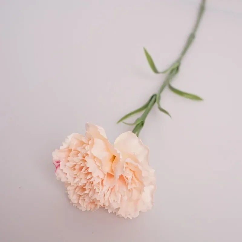 fleurs artificielles rose clair blanc moderne decoration maison anniversaire baby shower