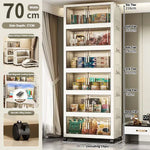 armoire rangement modulable pliable beige roulettes portes translucides jouets maison