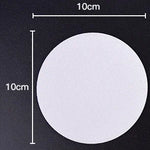 tapis autocollant moderne blanc ronds salle bain anti glissade respectueux environnement 12 pièces