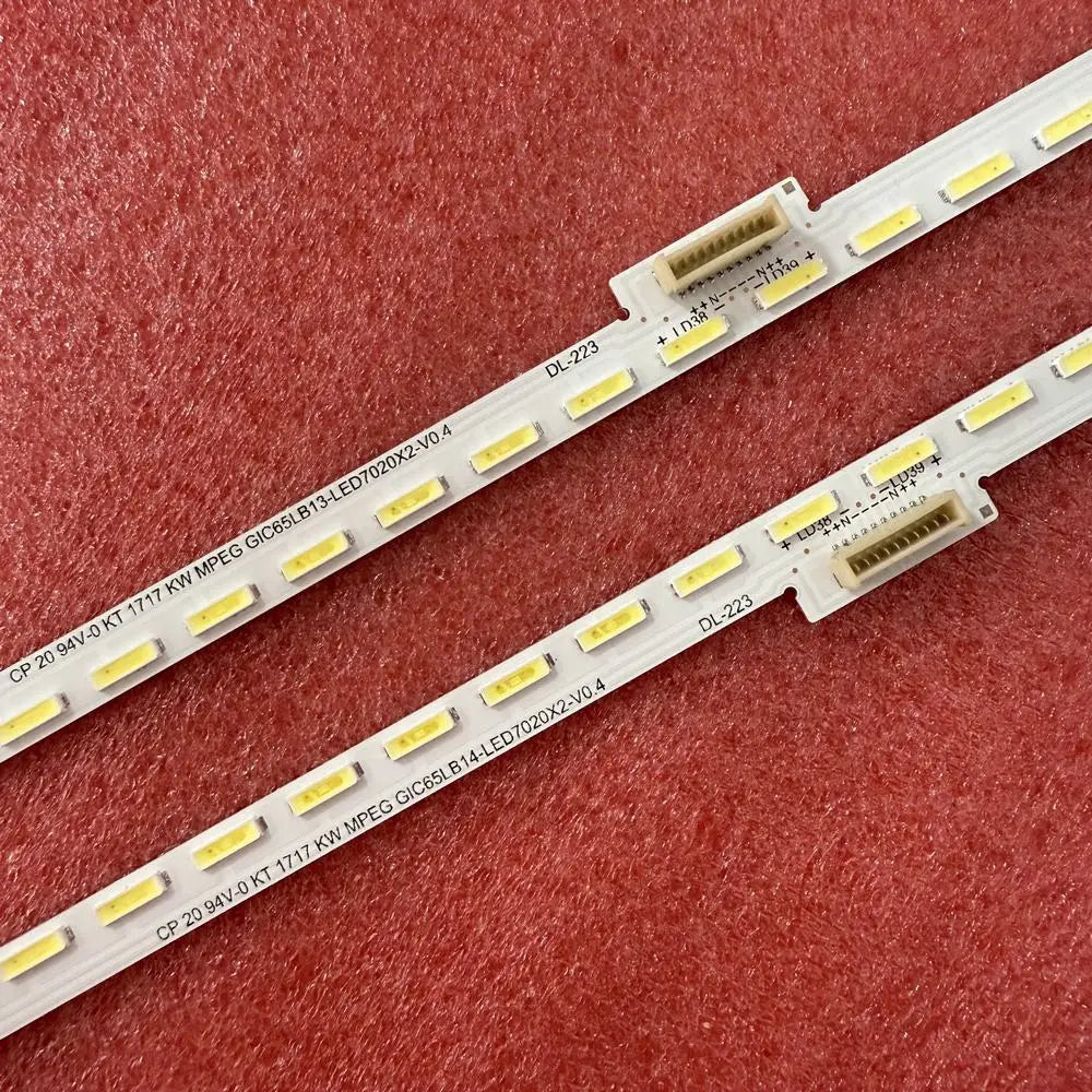 bande led rétro éclairage blanc diodes jaunes moderne télévision 65 pouces led fixations techniques