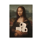 affiche murale Mona Lisa toile imprimée sans cadre classique moderne chambre salon