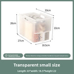 boîtes rangement blancs plastique moderne fixation pots conservation verre couvercles métalliques