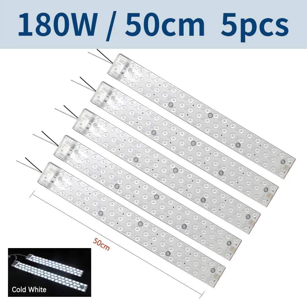 barre lumineuse led blanc moderne 40cm 50cm aimants connecteurs 6500k 220v 2000lm 180deg