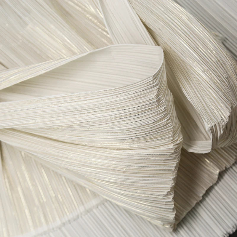 ruban plissé polyester moderne couture décoration bricolage tissu décoratif couleur unie chic