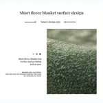 Motif de surface en fleece court et doux avec une texture agréable, offrant un effet anti-dérapant sans dommage au sol et sans dégagement d'odeur.