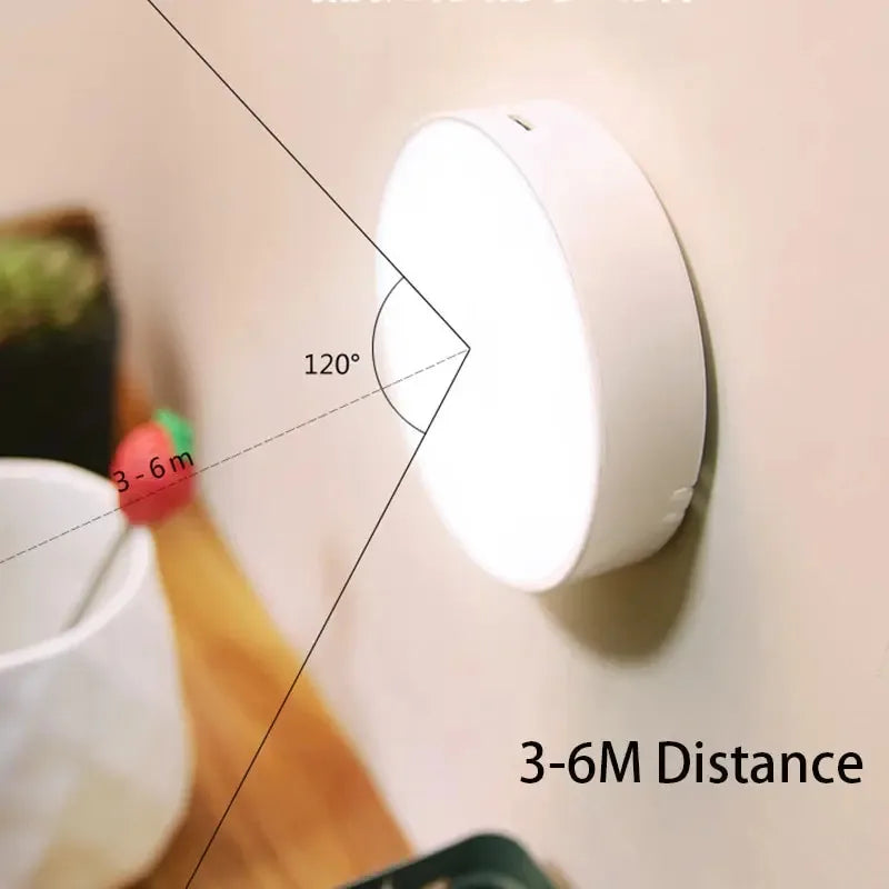 veilleuse lampe nuit led charge type mouvement blanc moderne sans fixation opacité automatique chambre