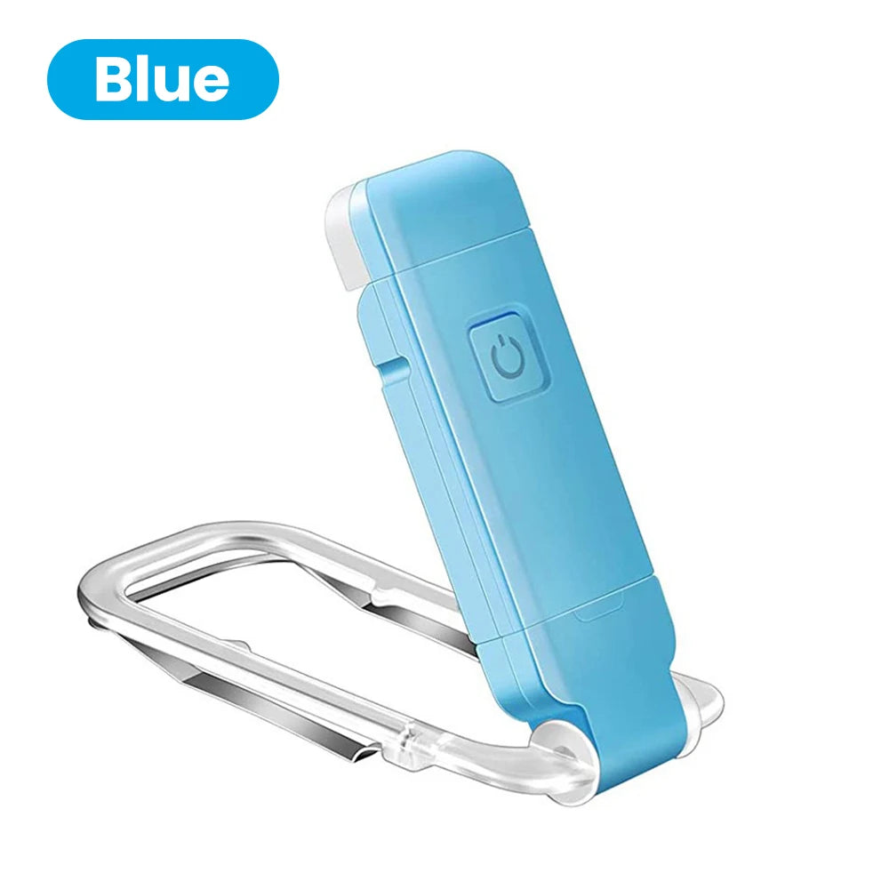 lampe lecture portable pliable rechargeable rose blanc noir clips réglable lumière moderne compact