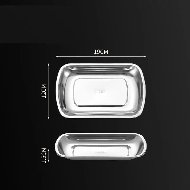 assiettes modernes dorées métal inoxydable grandes moyennes petites