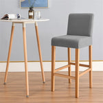 Housse de chaise de bar en bleu royal pour événement festif