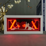 veilleuse led anime gon hunter hunter diy decoration chambre joueur lumière multicolore télécommande