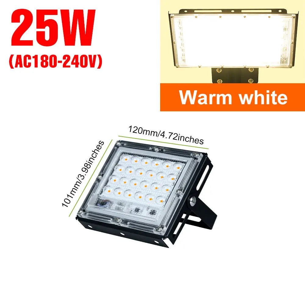 projecteur led moderne blanc froid chaud ip65 alimentation ac220v certifié rohs cemextérieur mural large