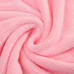 serviettes bain capuche animaux brodés douces enfants vert pastel rose orange gris bleuclair