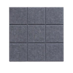 panneau rangement tissu uni orange gris bleu moderne clips autocollants 30cm 30cm
